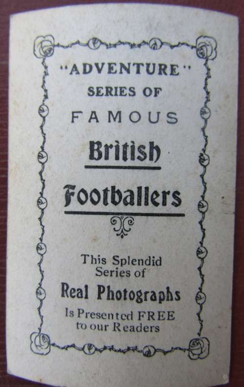 SOCCER COLLECTORS CARDS - EARLY 1900`s / Lot of 4 cards.