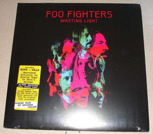 FOO FIGHTERS - WASTING LIGHT Gatefold SEALED Double LP