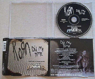 KORN Did My Time CD Single SOUTH AFRICA Catalogue# CDSIN 549