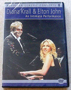 DIANA KRALL & ELTON JOHN An Intimate Performance DVD SOUTH AFRICA Cat#REVDVD505