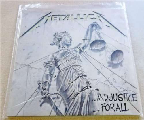 METALLICA ...And Justice For All 2008 re-issued remastered double LP vinyl