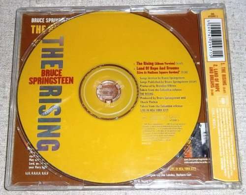 BRUCE SPRINGSTEEN The Rising Import CD single