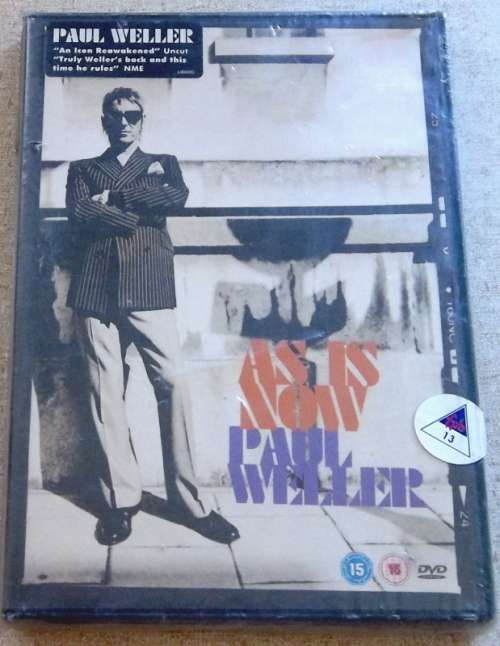 PAUL WELLER As Is Now DVD