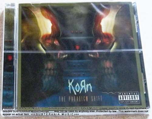 KORN The Paradigm Shift EUROPE Cat# 3985011417