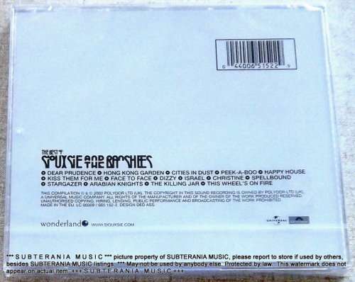 SIOUXSIE & THE BANSHEES The Best Of