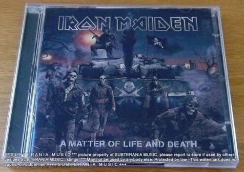 IRON MAIDEN A Matter Of Life And Death CD+DVD PAL