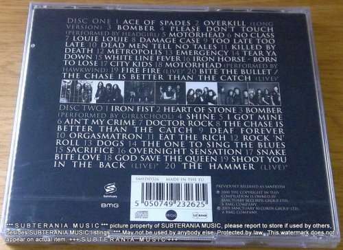 MOTORHEAD The Best Of EUROPE  Motrhead 2xCD