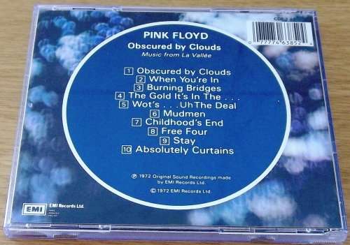 PINK FLOYD Obscured by Clouds
