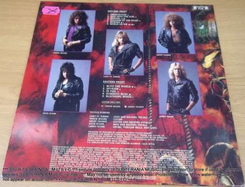 VICIOUS RUMORS Soldiers Of The Night  Vinyl LP