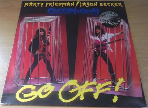 MARTY FRIEDMAN / JASON BECKER Cacophony Go Off Vinyl Record