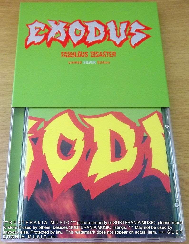 EXODUS Faster Disaster Limited Silver Edition