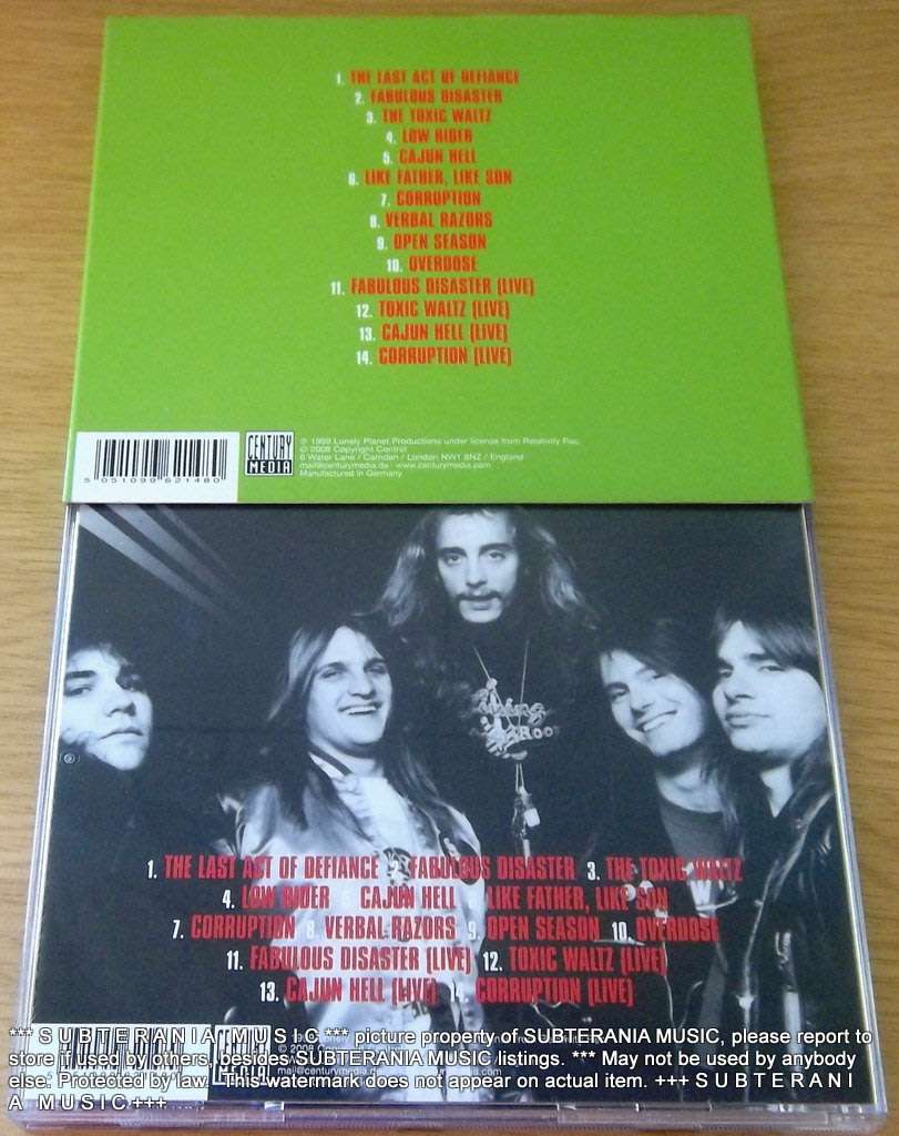 EXODUS Faster Disaster Limited Silver Edition