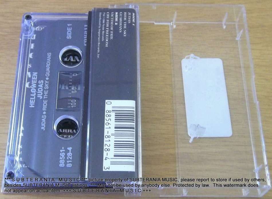 HELLOWEEN Judas Cassette Tape [[Shelf H]