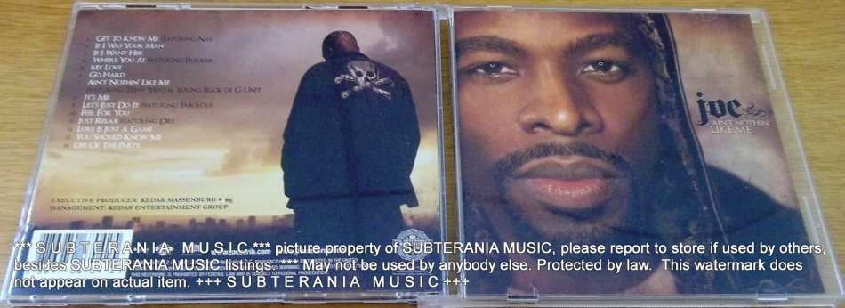 JOE Ain't Nothing Like Me [Shelf G Box 6]