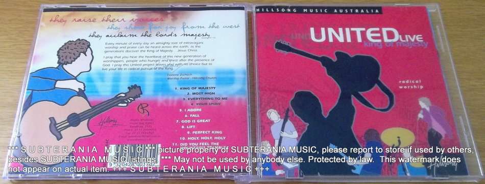 HILLSONG United Live  [SHELF G BOX 7]