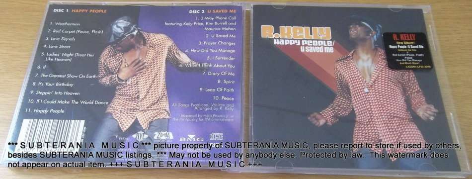 R. KELLY Happy People / U Saved Me [SHELF G BOX 7]
