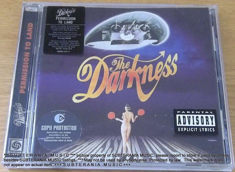 THE DARKNESS Permission to Land  [main stock room]