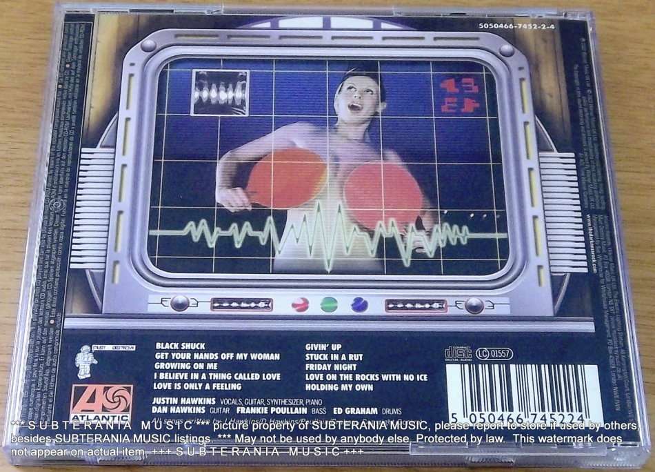 THE DARKNESS Permission to Land  [main stock room]