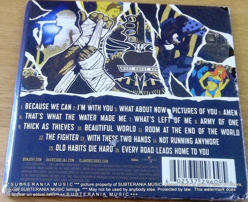 BON JOVI What About Now [Deluxe Limited Tour Ed.]   [sealed]