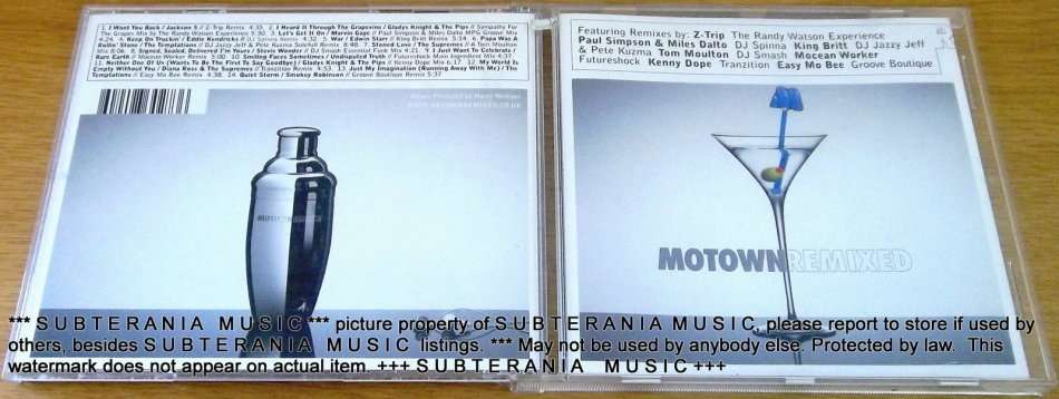 MOTOWN Remixed    [Shelf G Box 9]