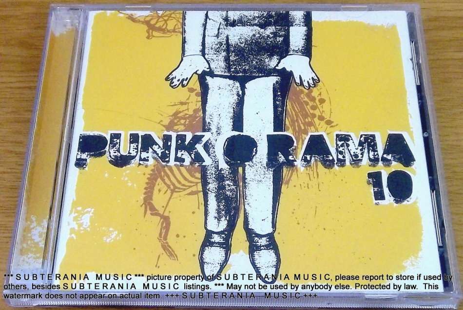 Various Punk Bands PUNK O RAMA Vol. 10 CD+DVD