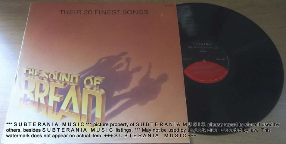 BREAD The Sound of Bread Their 20 Finest Songs Vinyl LP