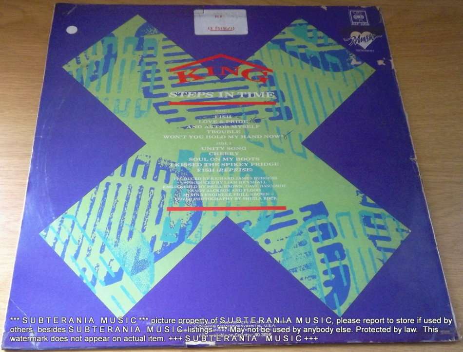 KING Steps in Time Vinyl LP