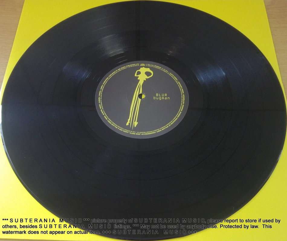BLUR Bugman  12" promo Vinyl Record
