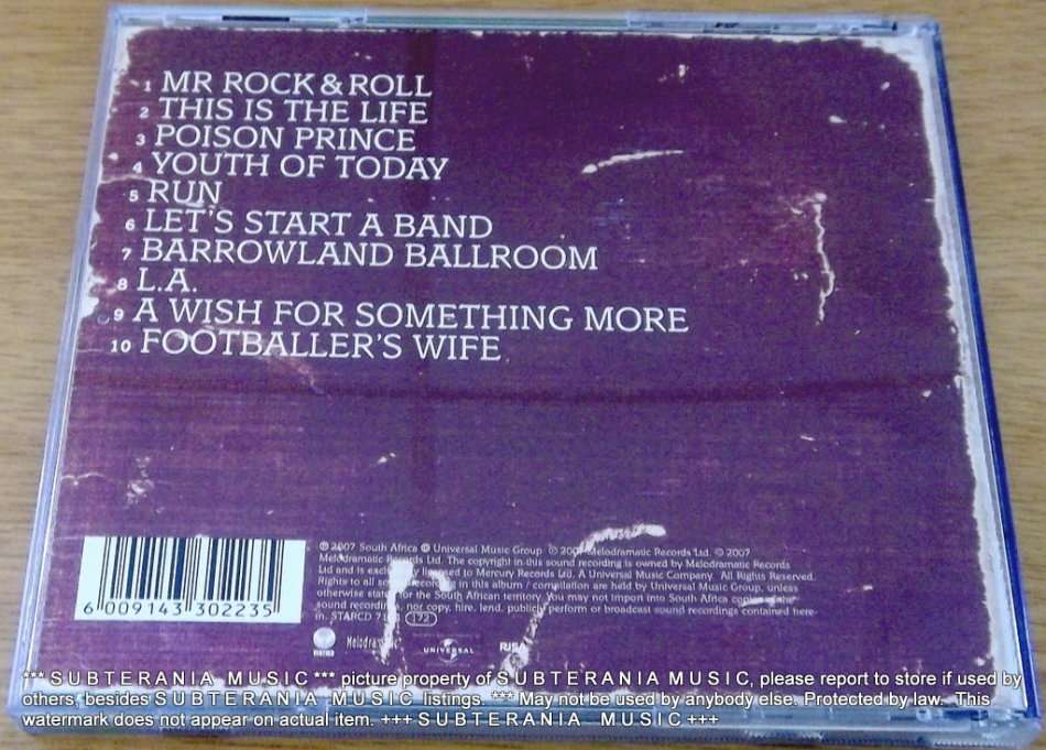 AMY McDONALD  This Is the Life  [Shelf G Box 15]