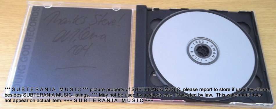 SWANS Filth + Body To Body, Job To Job Double CD