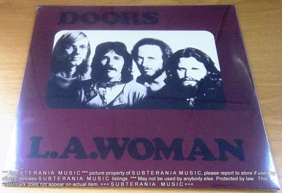 THE DOORS L.A. Woman Vinyl LP record  SEALED