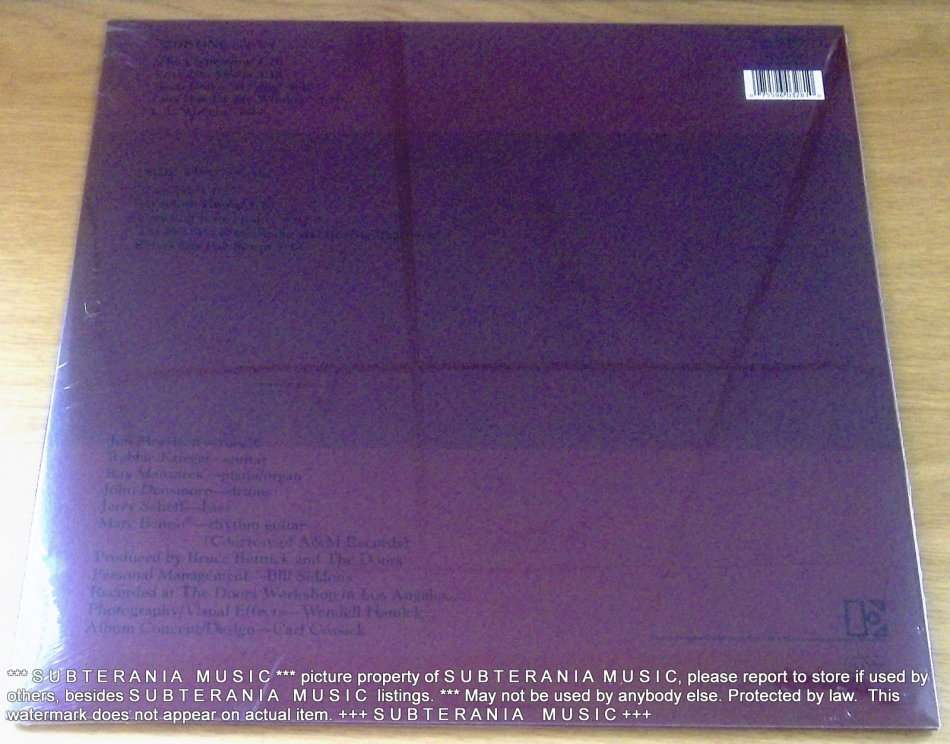 THE DOORS L.A. Woman Vinyl LP record  SEALED