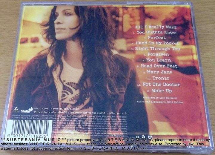 ALANIS MORISSETTE Jagged Little Pill Live  [Shelf G Box 10]