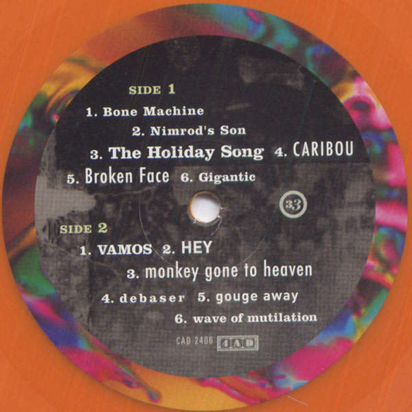 PIXIES Wave of Mutilation Best Of 2 X ORANGE vinyl Record in Gatefold Cover 2011 UK Release