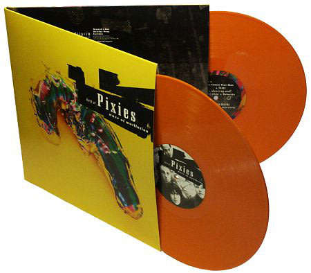PIXIES Wave of Mutilation Best Of 2 X ORANGE vinyl Record in Gatefold Cover 2011 UK Release