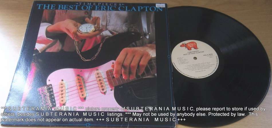 ERIC CLAPTON Time Pieces The Best Of  Vinyl Record