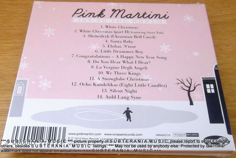 PINK MARTINI Joy to the World Digipak  [Digipak]