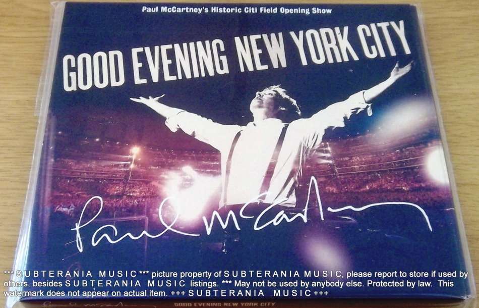 PAUL McCARTNEY Good Evening New York City [2CD+DVD]