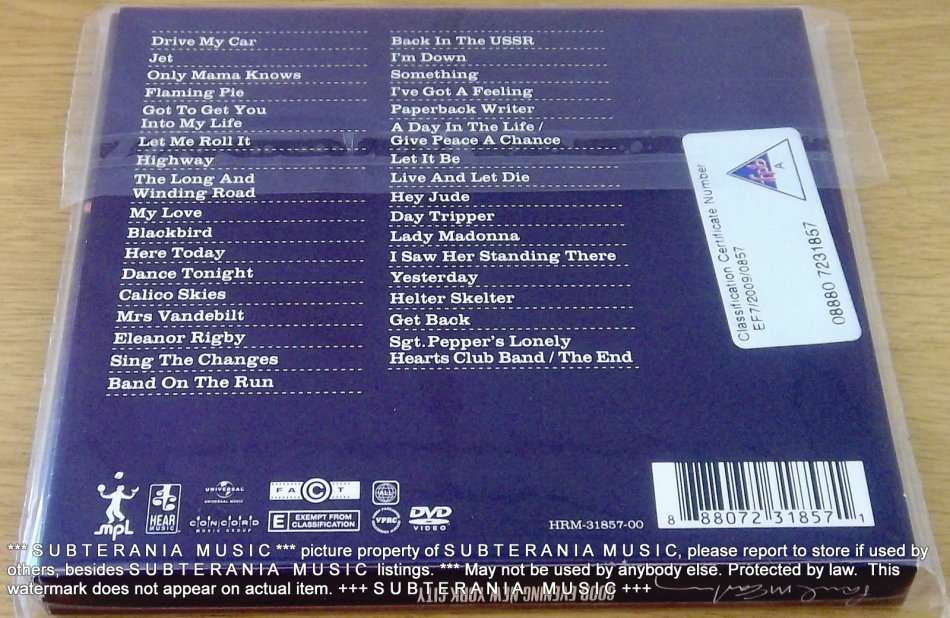 PAUL McCARTNEY Good Evening New York City [2CD+DVD]