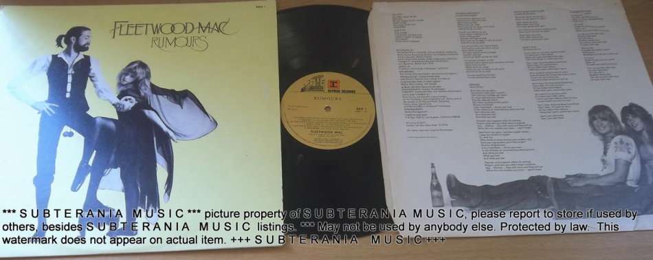 FLEETWOOD MAC Rumours Vinyl LP