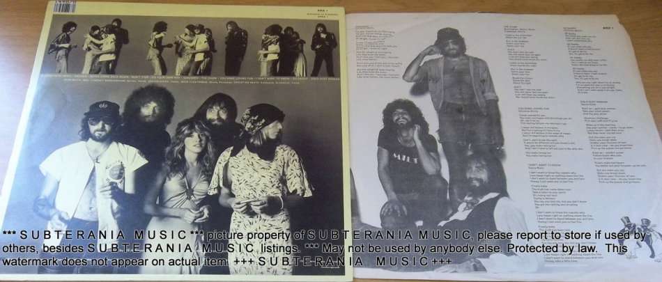 FLEETWOOD MAC Rumours Vinyl LP