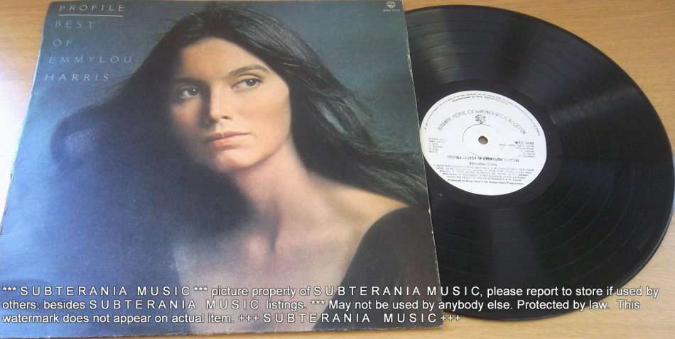 EMMYLOU HARRIES Profile Best of LP