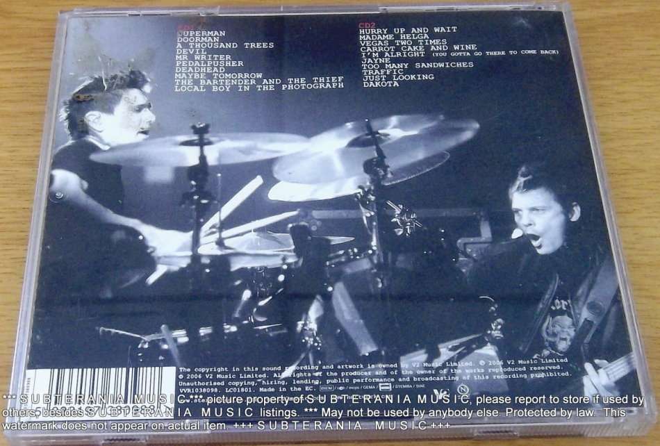 STEROPHONICS Live From Dakota Double Live CD  [Shelf G Box 18]
