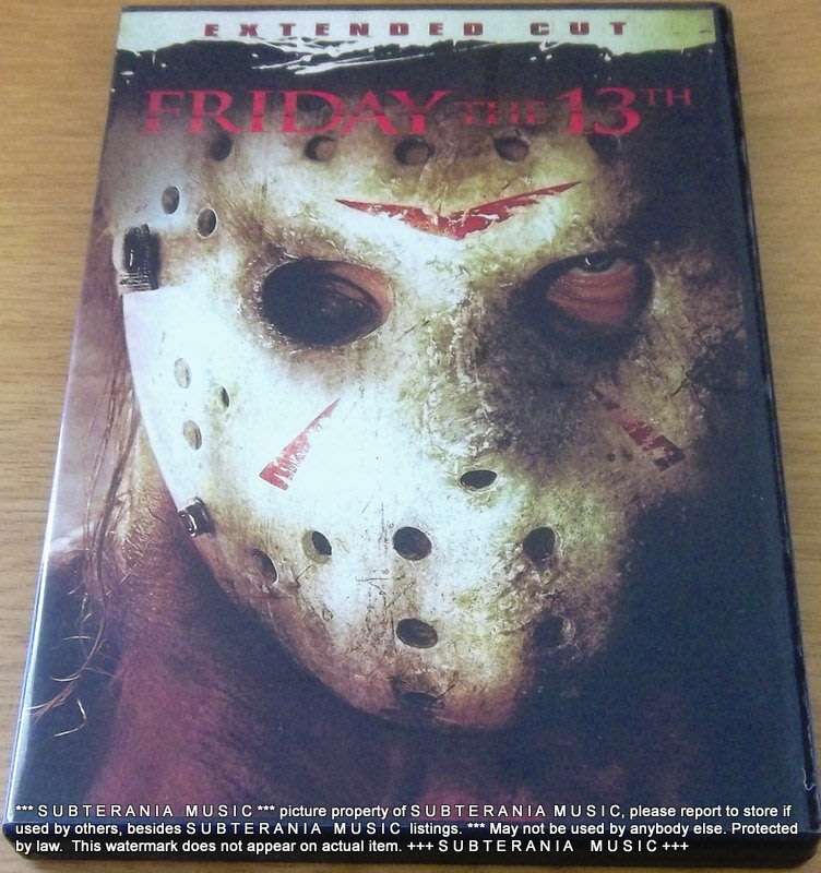 FRIDAY THE 13TH  Movie DVD