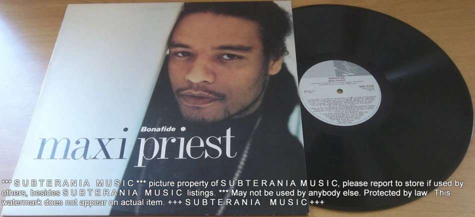 MAXI PRIEST  Bona Fide Vinyl Record