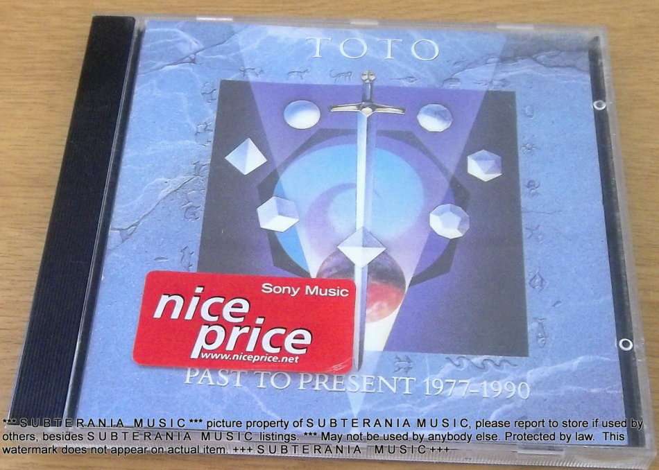 TOTO Past to Present 1977-1990  [Shelf G Box 21]