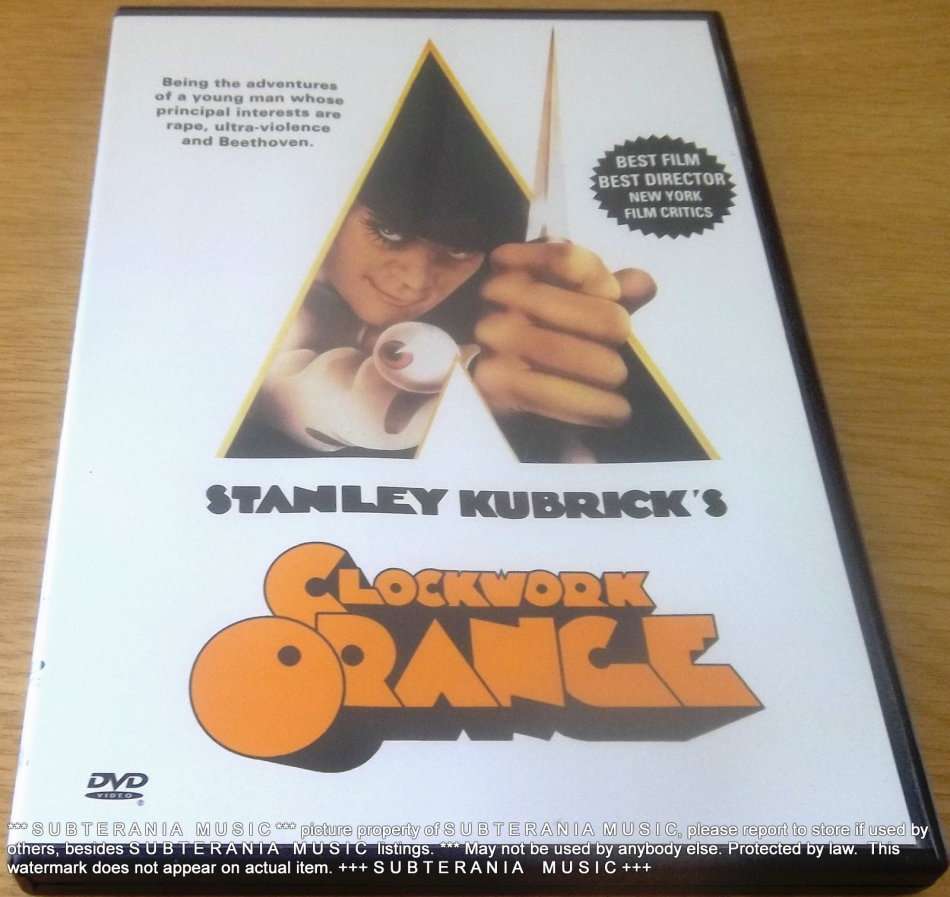 ART Movie CLOCKWORK ORANGE DVD