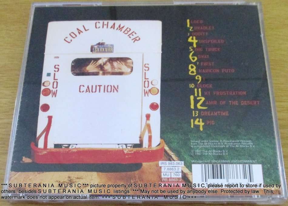 COAL CHAMBER  Coal Chamber [Shelf G Box 19]