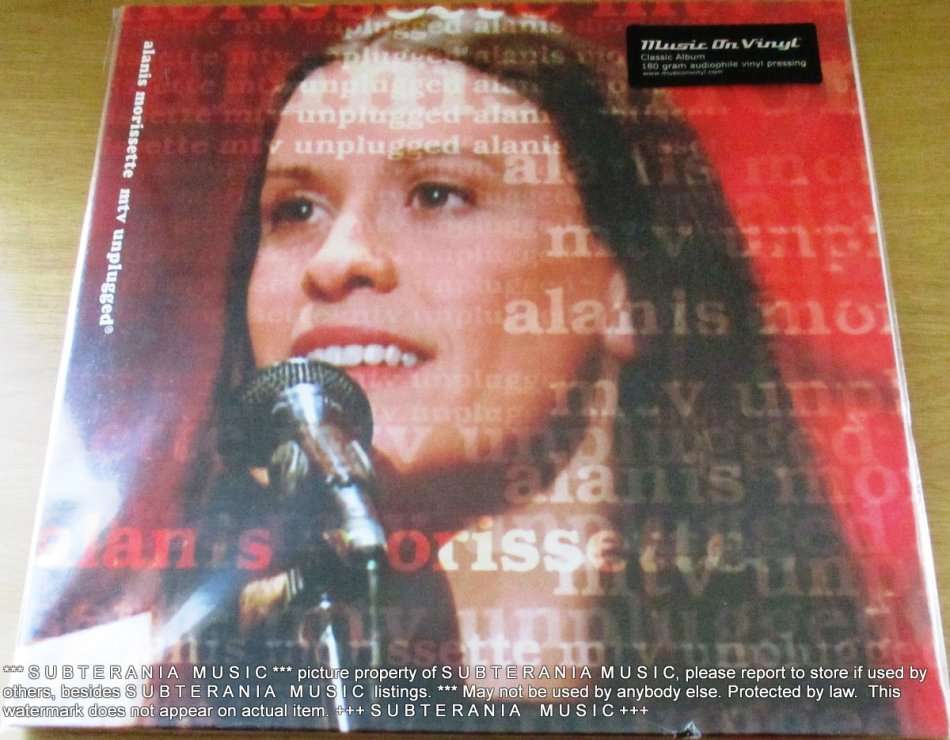 ALANIS MORISSETTE  MTV Unplugged  Gatefold Vinyl Record