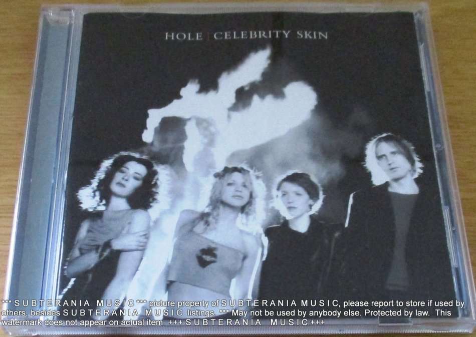 HOLE Courtney Love Celebrity Skin South African Issue